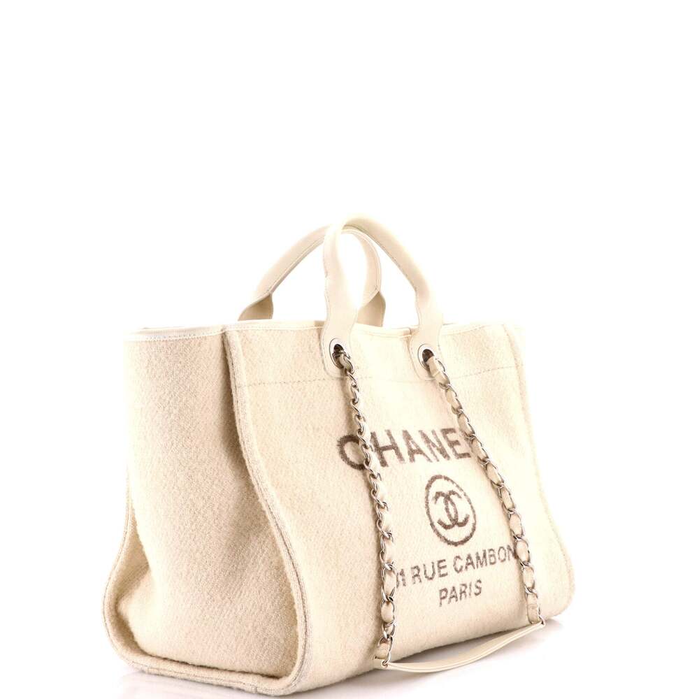 Chanel Deauville Tote Mixed Fibers #233801C38B - Picture 2 of 8
